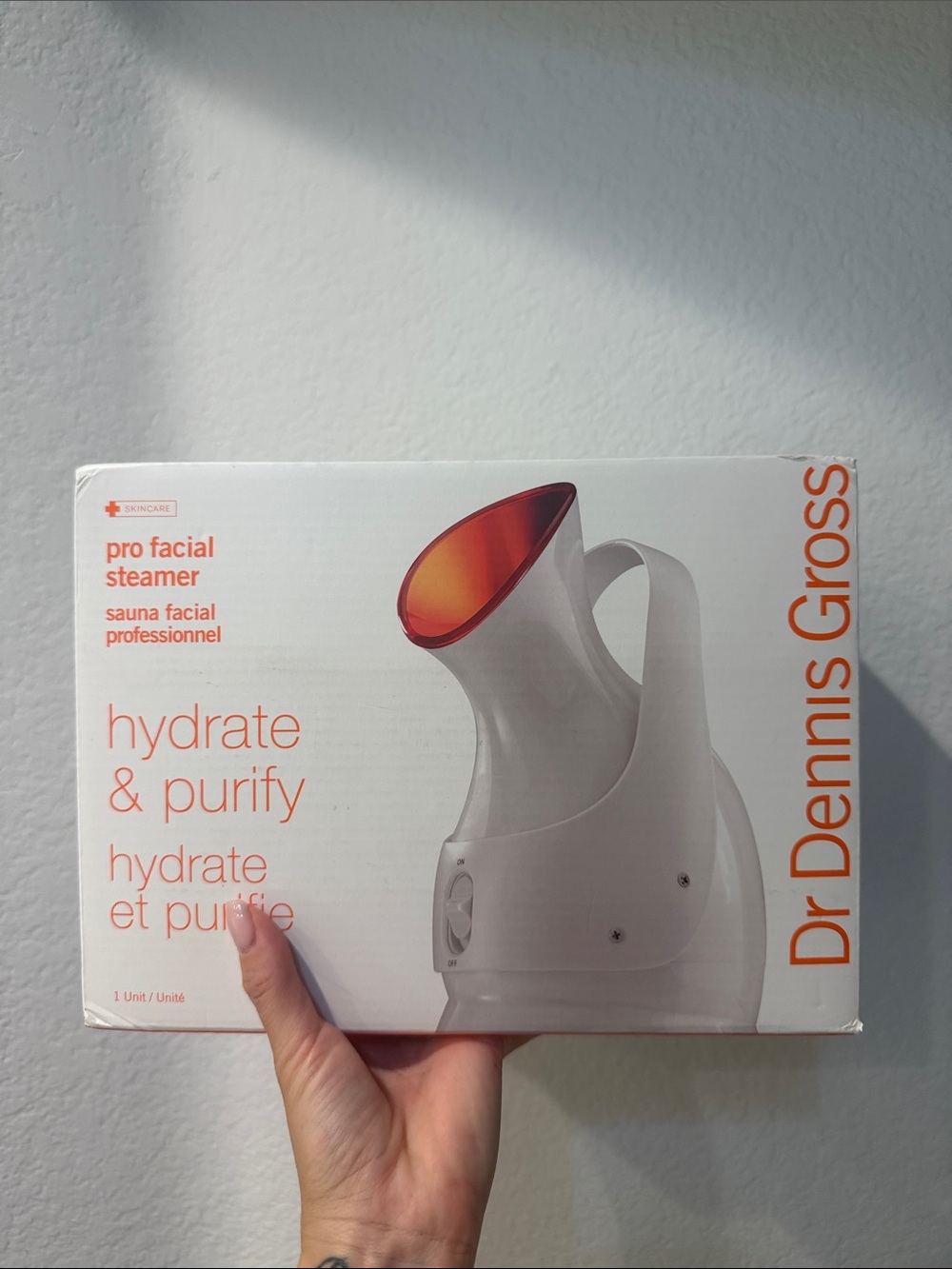 Dr. Dennis gross. Hydrate & Purify Pro Facial Steamer . NEW IN BOX